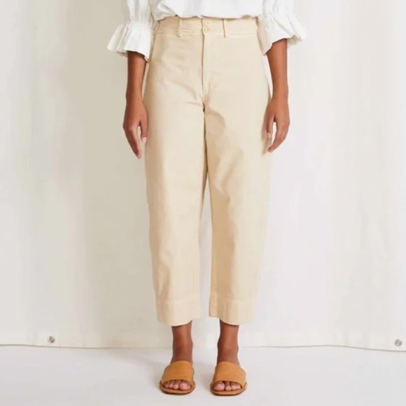 Apiece apart mari chino barrel pants - Picture 2 of 8
